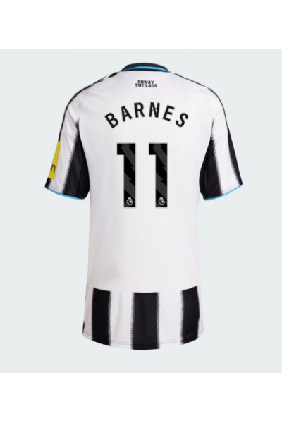 Newcastle United Harvey Barnes #11 Jalkapallovaatteet Naisten Kotipaita 2025-26 Lyhythihainen Newcastle United Harvey Barnes #11 Jalkapallovaatteet Naisten Kotipaita 2025-26 Lyhythihainen